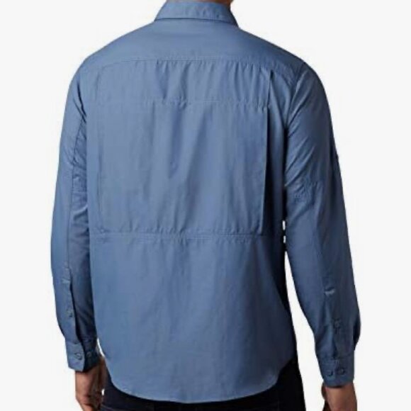 Columbia Silver Ridge Utility Lite Men's Large Long Sleeve Button Down Shirt - Picture 5 of 8